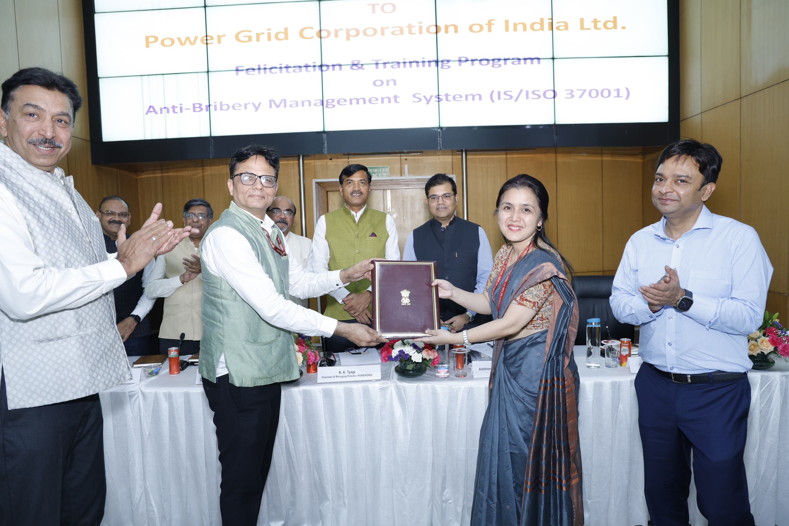 POWERGRID has been conferred the Best CSR Practices Award by the World CSR Congress