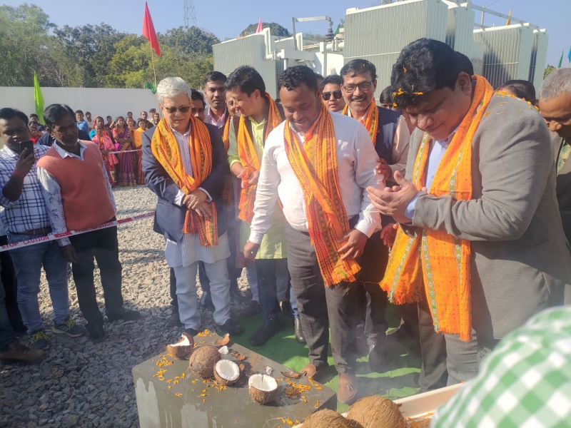 Inauguration of 132/33 kV Bagafa Substation of Tripura under NERPSIP