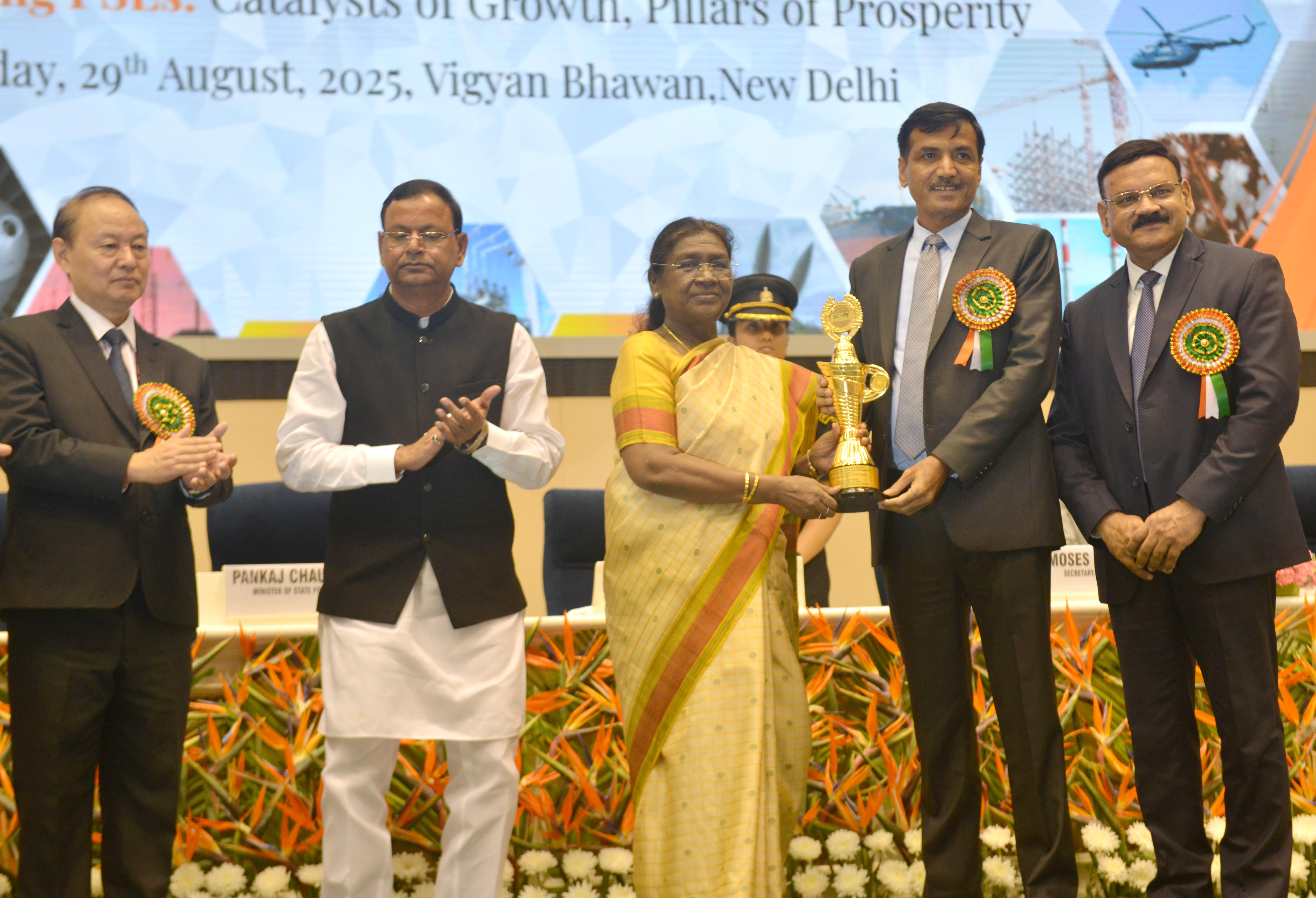 POWERGRID has been conferred the Best CSR Practices Award by the World CSR Congress
