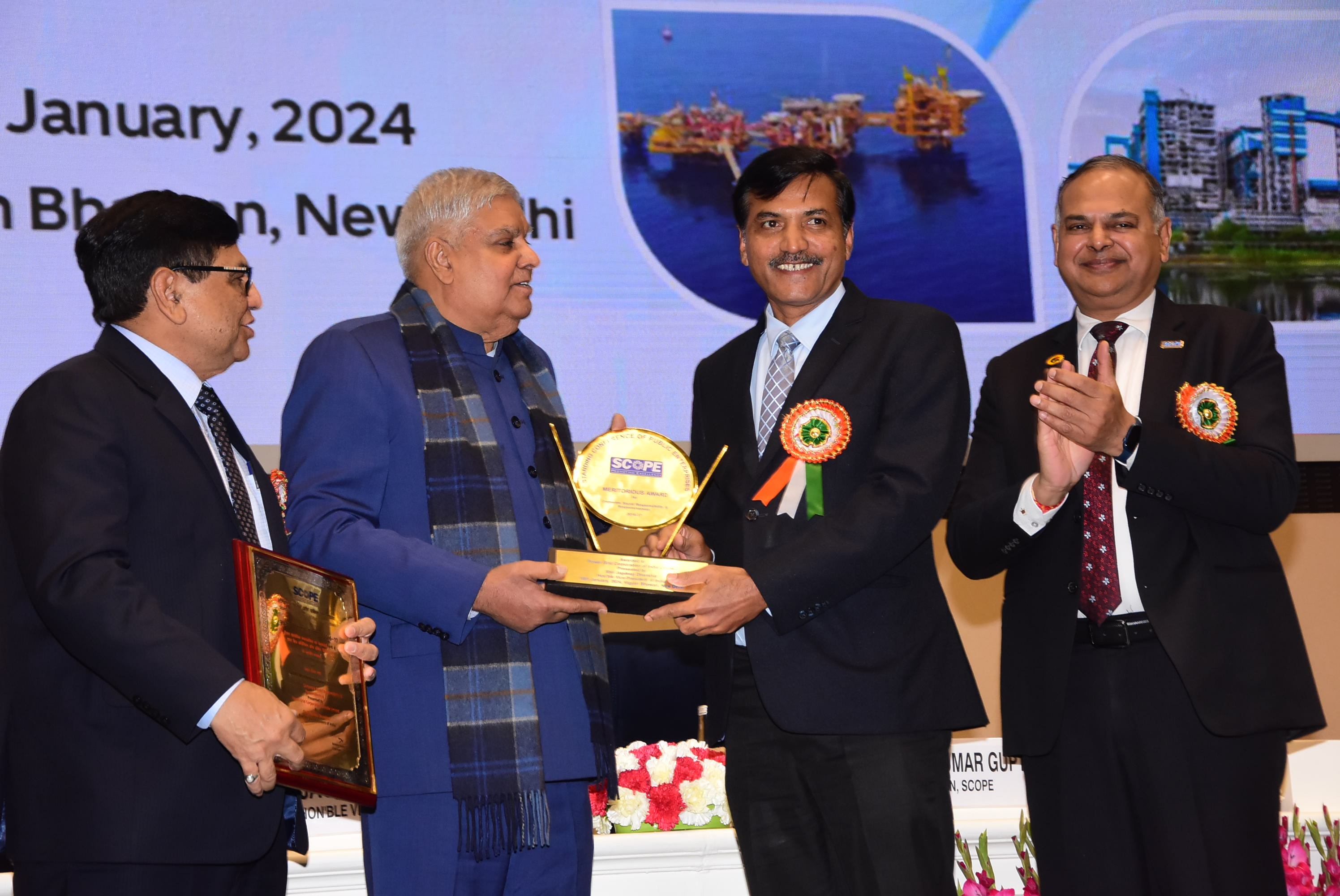 POWERGRID Wins SCOPE Meritorious Award