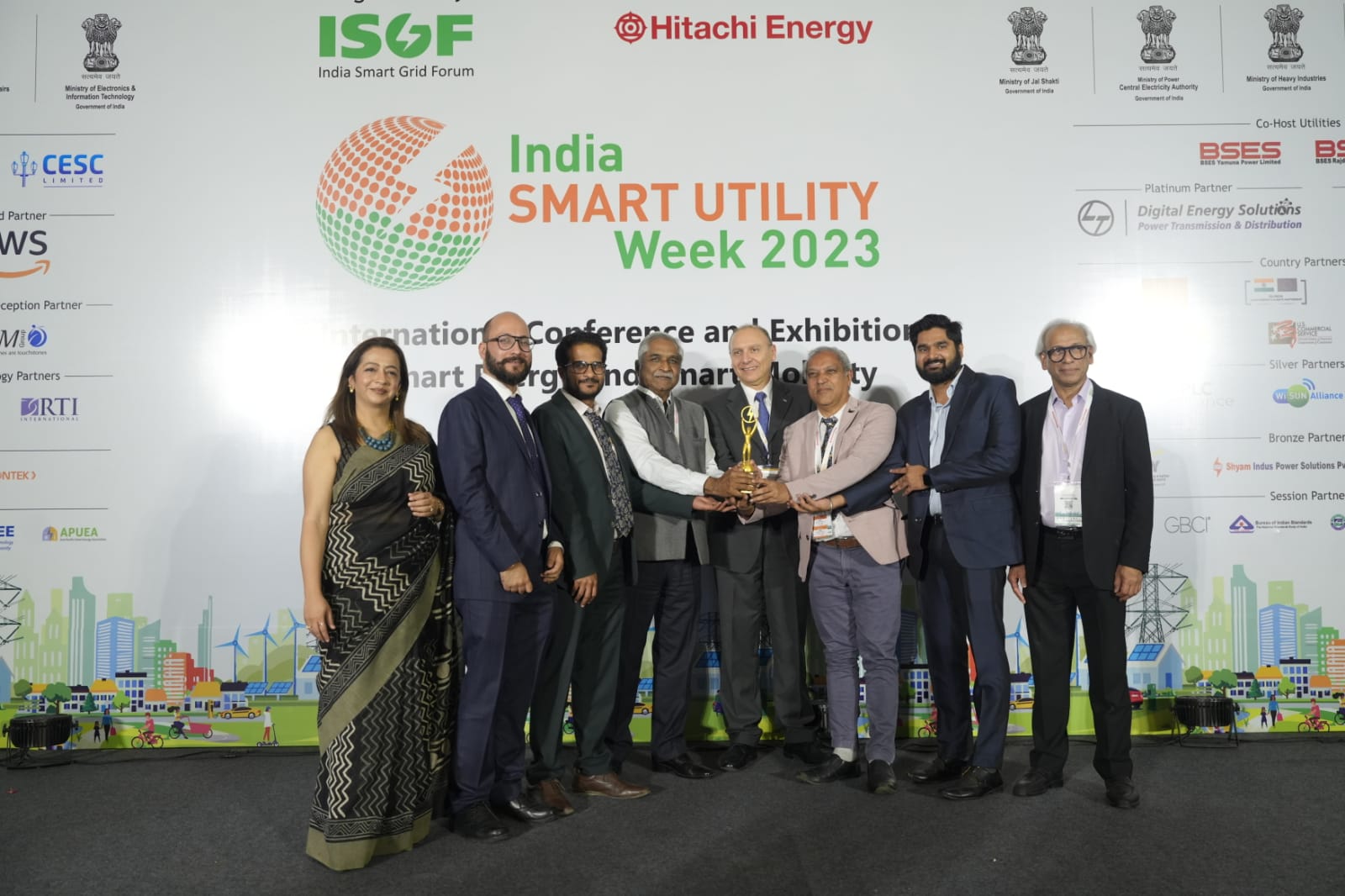 Awarded in Diamond (1st ) category by India Smart Grid Forum(ISGF)