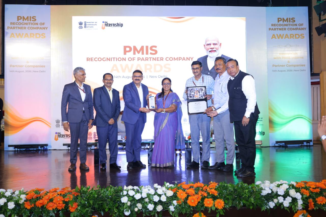 POWERGRID conferred with PMIS Recognition of Partner Company Award in the 'Innovation in Exit Pathways’ category