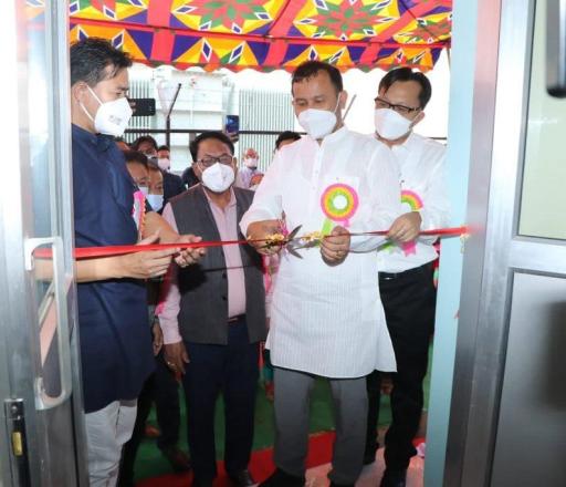 Inauguration of 33kV Pishum SS by Hon’ble Minister of Power, Manipur, Shri Th. Biswajit Singh under