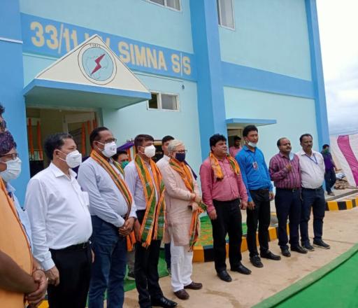 Inauguration of 33 kV Simna SS by Hon’ble Dy. CM of Tripura, Shri Jishnu Dev Varma, under NERPSIP by POWERGRID