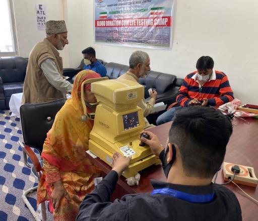 POWERGRID organized Medical camp in UT of J&K at 132/33 kV GIS Khanyar Sub-station