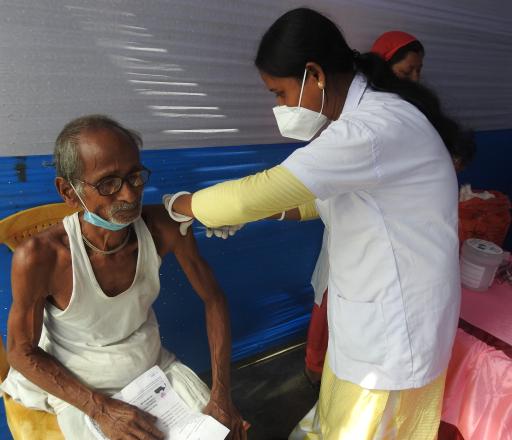 Powergrid organized medical health check-up and vaccination camp near 220 kV Salakati Substation in Assam