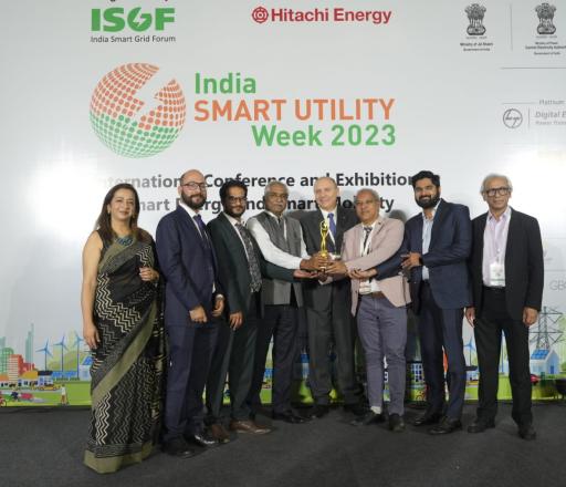 इंडिया स्मार्ट ग्रिड फोरम (आईएसजीएफ) द्वारा डायमंड (प्रथम) श्रेणी में पावरग्रिड की परियोजना को सम्मानित किया गया