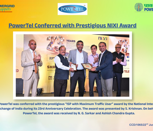 PowerTel Conferred with Prestigious NIXI Award