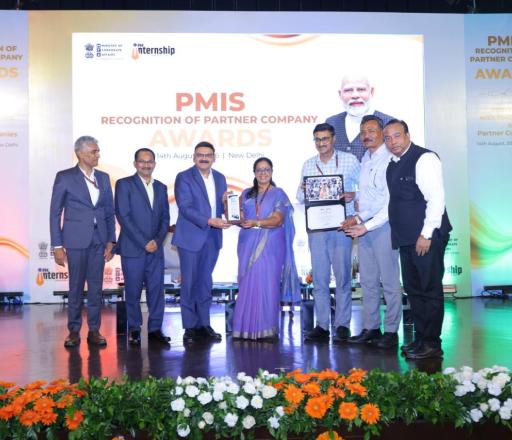 पावरग्रिड को ‘इनोवेशन इन एग्जिट पाथवेज’ श्रेणी में PMIS पार्टनर कंपनी अवार्ड से सम्मानित किया गया
