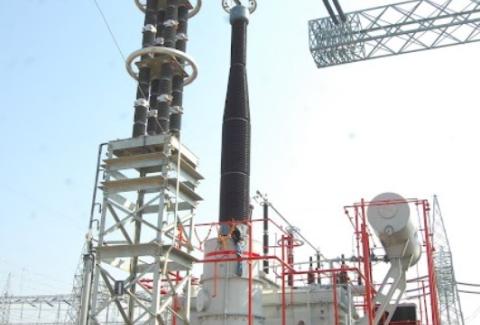 1200kV Single phase transformer and 850kV Multi column Surge Arrestor