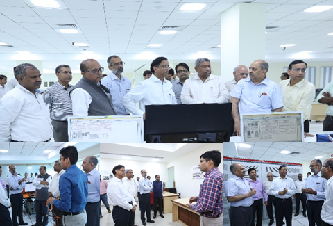 Visit of Shri Subhash Chandra Garg, Secretary (Power) to various laboratories of PARTeC on 26th September 2019.