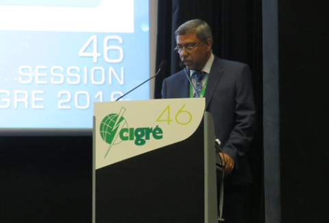 Keynote address by MR. B N De Bhowmick in 46th CIGRE session 2016 at Paris.