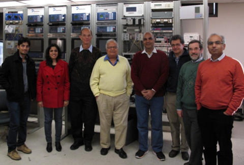 Mr. Pradeep Singh Chauhan, Engineer (Technology Development) visited Virginia Tech. USA for PMU functional testing during Feb 2014.